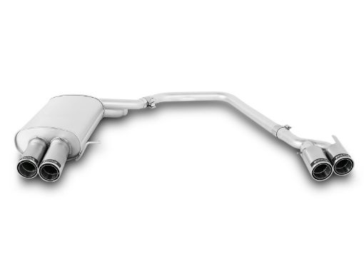 Picture of Remus 2010 BMW 5 Series F10 SedanF11 Touring 2.0L (N47D20CN57D30A) Axle Back Exhaust