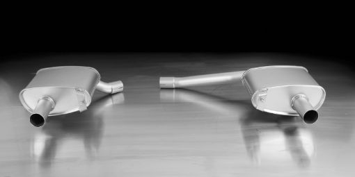 Picture of Remus 2008 Audi A4 B8 Sedan Avant 1.8L 2.0L TDI Axle Back Exhaust (Tail Pipes Req)