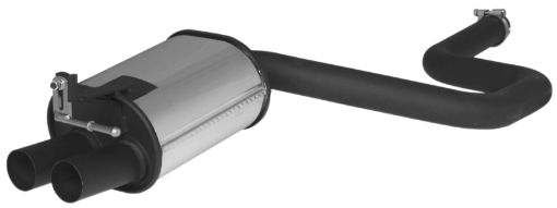 Picture of Remus 2007 Ford Mondeo 01 Sedan 2.0L TDCI Axle Back Exhaust (Tail Pipes Req)