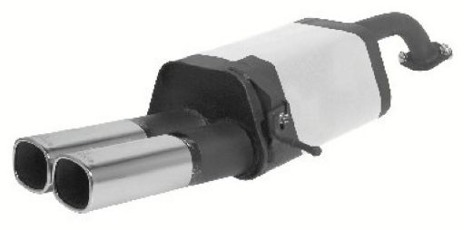 Picture of Remus 1999 Mazda 323 Sedan 1.3L Axle Back Exhaust