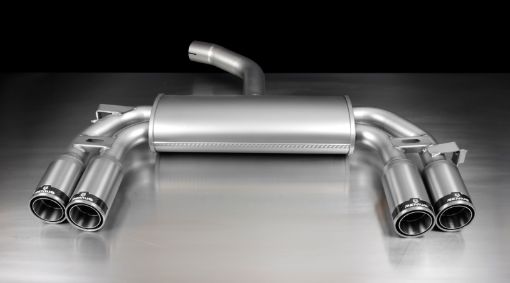 Picture of Remus 2011 Volkswagen Golf VI 1.2L Cat Back Exhaust w84mm Straight wCarbon Insert Tail Pipe Set