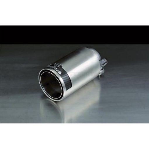 Picture of Remus Stainless Steel 98mm Straight wCarbon Insert Tail Pipe (Single)