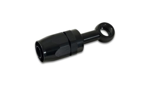Picture of Vibrant - 8AN Banjo Hose End Fitting for use with M18 Banjo Bolt - Aluminum Black