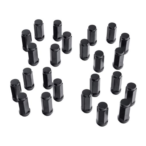 Picture of Rugged Ridge Wheel Lock Nut Set 24 Black M14 - 1.5
