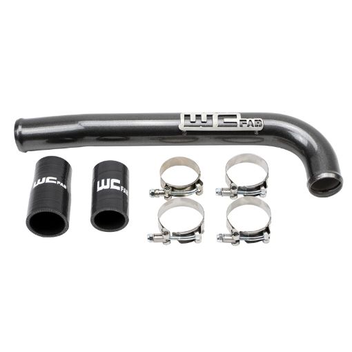 Picture of Wehrli 03 - 09 Dodge 5.9L6.7L Cummins (Non - Twin CP3) Upper Coolant Pipe - Bengal Grey