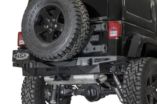 Picture of Addictive Desert Designs 17 - 18 Jeep JK Stealth Fighter HD Rear Bumper