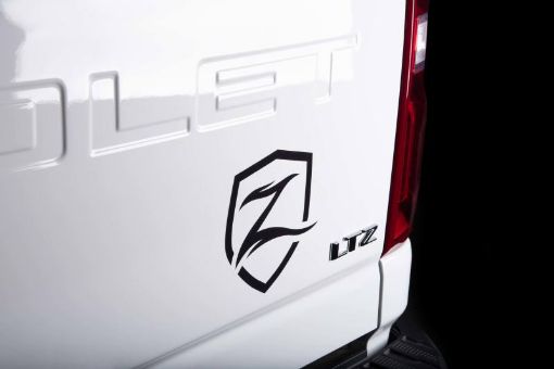 Picture of Zone Offroad Shield Decal - 7in Black
