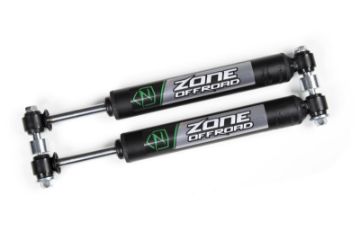 Picture of Zone Offroad 2013 Ram 3500 Dual Steering Stabilizer - Black