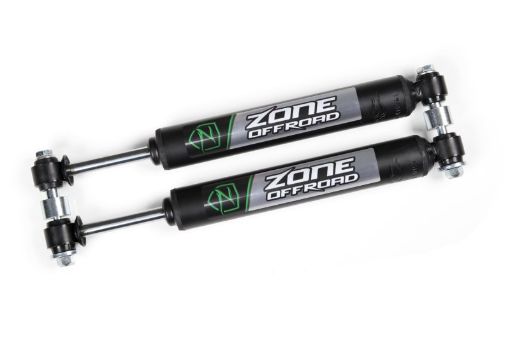 Picture of Zone Offroad 2013 Ram 3500 Dual Steering Stabilizer - Black