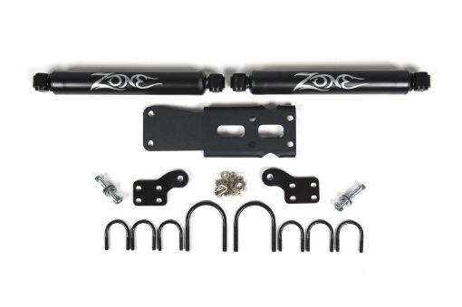 Picture of Zone Offroad 07 - 18 Jeep Wrangler JK Dual Steering Stabilizer Kit