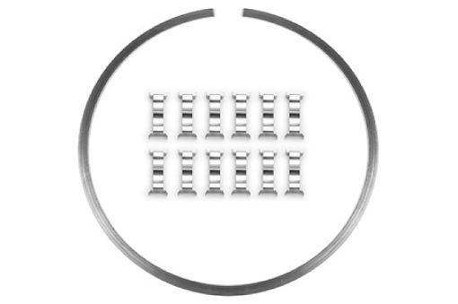 Picture of Wilwood 8.80in Diameter Dynapro Lug Rotor and Snap Ring Dynamic Kit - Stainless Steel