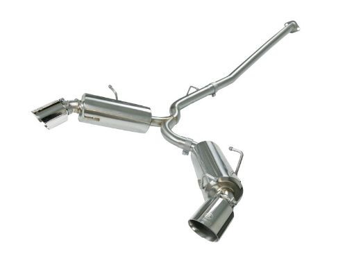 Picture of aFe Takeda 17 - 20 BRZFRS86 2.5in 304 Stainless Steel Cat - Back Exhaust