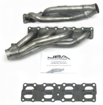 Picture of JBA 04 - 15 Nissan 5.6L VK56DE Oval Port 1 - 58in Primary Raw 409SS Cat4Ward Header