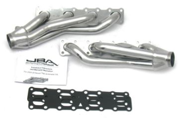 Picture of JBA 04 - 15 Nissan 5.6L VK56DE Oval Port 1 - 58in Primary Silver Ctd Cat4Ward Header