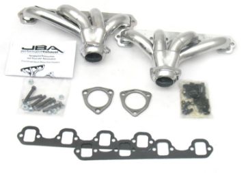 Picture of JBA Ford 260 - 351W SBF 1 - 58in Primary Silver Ctd Tight Tuck Header