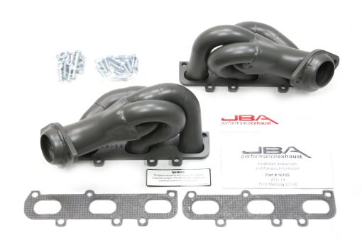 Picture of JBA 11 - 17 Ford Mustang 3.7L V6 1 - 58in Primary Ti Ctd Cat4Ward Header