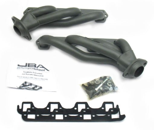 Picture of JBA 86 - 93 Ford Mustang 5.0L SBF 1 - 58in Primary Ti Ctd Cat4Ward Header
