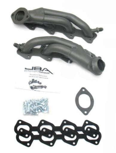 Picture of JBA 96 - 97 Ford Mustang 4.6L 4V 1 - 58in Primary Ti Ctd Cat4Ward Header