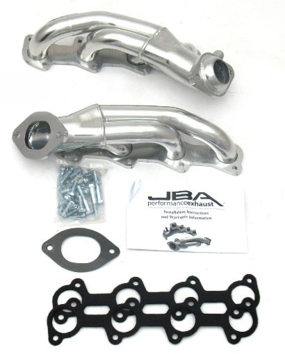 Picture of JBA 99 - 04 Ford Mustang 4.6L 2V 1 - 58in Primary Silver Ctd Cat4Ward Header