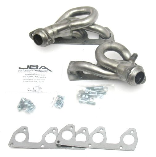 Picture of JBA 98 - 01 Ford Ranger 3.0L V6 wEGR 1 - 12in Primary Raw 409SS Cat4Ward Header