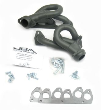 Picture of JBA 98 - 01 Ford Ranger 3.0L V6 wEGR 1 - 12in Primary Ti Ctd Cat4Ward Header