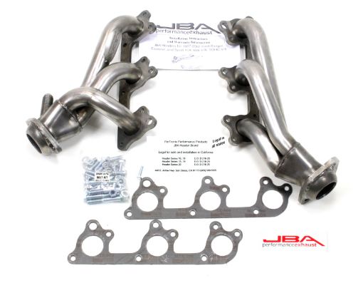 Picture of JBA 97 - 11 Ford Ranger 4.0L OHC wDriver Side EGR 1 - 12in Primary Raw 409SS Cat4Ward Header