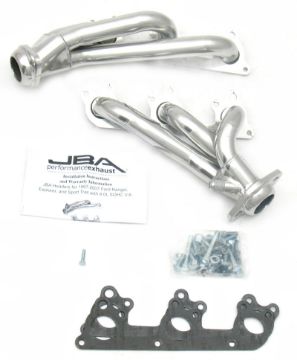 Picture of JBA 97 - 11 Ford Ranger 4.0L OHC wDriver Side EGR 1 - 12in Primary Silver Ctd Cat4Ward Header