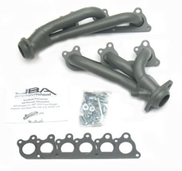 Picture of JBA 97 - 11 Ford Ranger 4.0L OHC wDriver Side EGR 1 - 12in Primary Ti Ctd Cat4Ward Header
