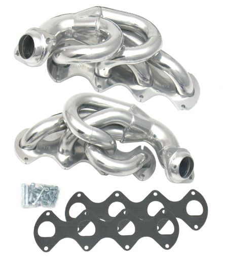 Picture of JBA 05 - 10 Ford Mustang 4.6L 3V 1 - 58in Primary Silver Ctd Cat4Ward Header