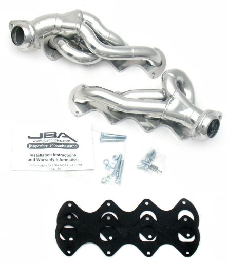 Picture of JBA 05 - 10 Ford F - Series 5.4L 3V 1 - 58in Primary Silver Ctd Cat4Ward Header