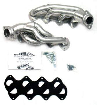 Picture of JBA 04 - 10 Ford F - 150 5.4L 3V 1 - 58in Primary Raw 409SS Cat4Ward Header