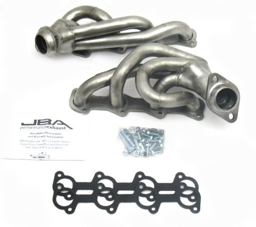 Picture of JBA 97 - 03 Ford F - 150 5.4L 2V 1 - 12in Primary Raw 409SS Cat4Ward Header