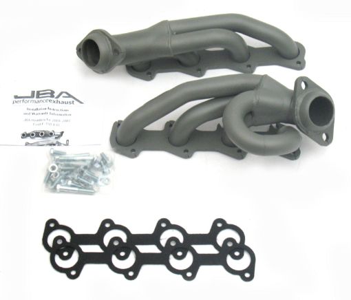Picture of JBA 04 - 08 Ford F - 150 4.6L 2V 1 - 12in Primary Ti Ctd Cat4Ward Header