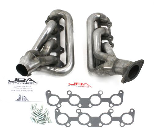 Picture of JBA 15 - 20 Ford Mustang 5.0L Coyote 1 - 34in Primary Raw 409SS Cat4Ward Header