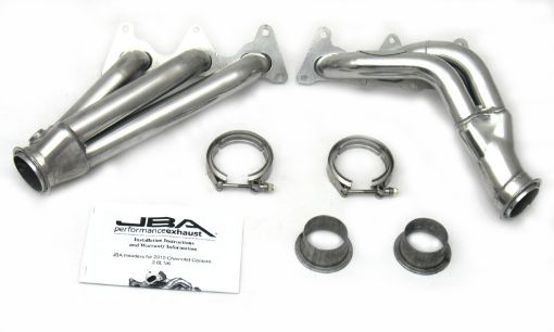 Picture of JBA 10 - 11 Camaro 3.6L V6 1 - 58in Primary Silver Ctd Cat4Ward Header