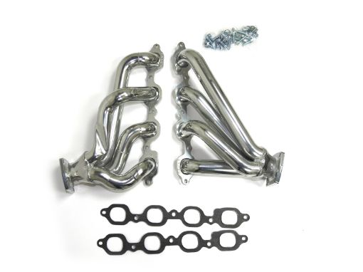 Picture of JBA 16 - 20 Chevrolet Camaro 6.2L LT 1 - 34in Primary Silver Ctd Cat4Ward Header (2016 Carb Exempt)