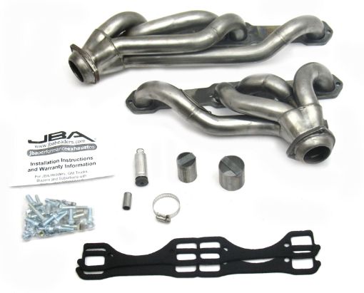 Picture of JBA 87 - 91 Chevrolet Blazer 5.0L5.7L wo A.I.R. 1 - 58in Primary Raw 409SS Cat4Ward Header