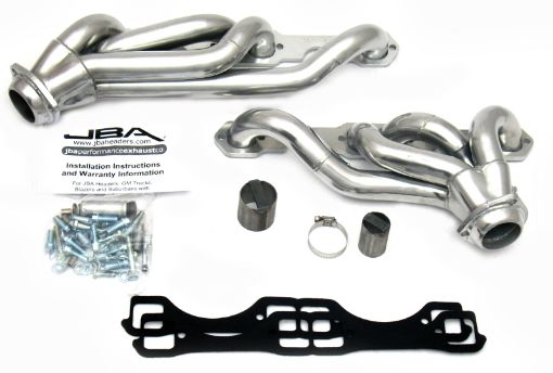 Picture of JBA 87 - 91 Chevrolet Blazer 5.0L5.7L wo A.I.R. 1 - 58in Primary Silver Ctd Cat4Ward Header