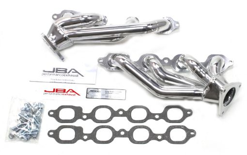 Picture of JBA 14 - 19 GM Truck 5.3L6.2L DFI 1 - 58in Primary Silver Ctd Cat4Ward Header