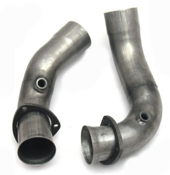 Picture of JBA 01 - 06 GM Truck 8.1L (wAllison Trans) 409SS Emissions Legal Mid Pipes