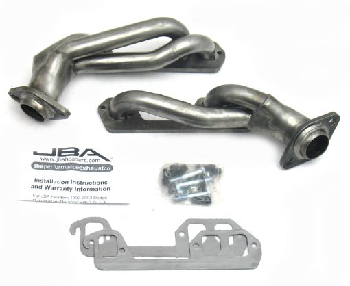 Picture of JBA 96 - 03 Dodge Truck 3.9L V6 1 - 12in Primary Raw 409SS Cat4Ward Header