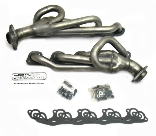 Picture of JBA 96 - 02 Dodge Ram 8.0L V10 1 - 12in Primary Raw 409SS 1950S Cat4Ward Header