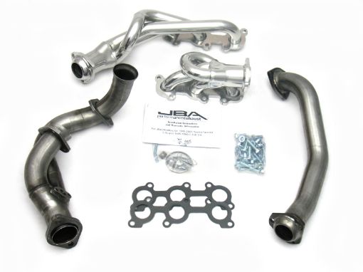 Picture of JBA 95 - 00 Toyota 3.4L V6 wo EGR 1 - 12in Primary Silver Ctd Cat4Ward Header