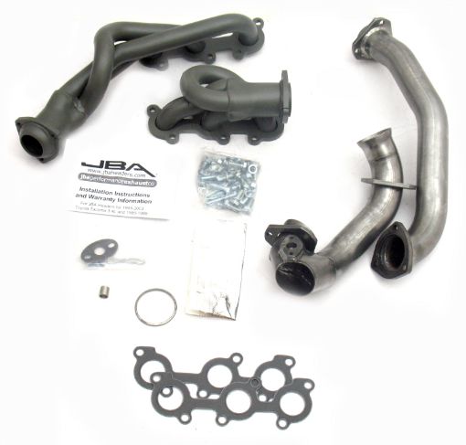 Picture of JBA 01 - 04 Toyota 3.4L V6 wo EGR 1 - 12in Primary Ti Ctd Cat4Ward Header