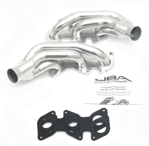 Picture of JBA 03 - 09 Toyota 4.0L V6 wo A.I.R. 1 - 12in Primary Silver Ctd Cat4Ward Header