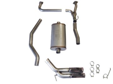 Picture of JBA 04 - 20 Nissan Titan 5.6L 304SS Pass Side Dual Exit Cat - Back Exhaust