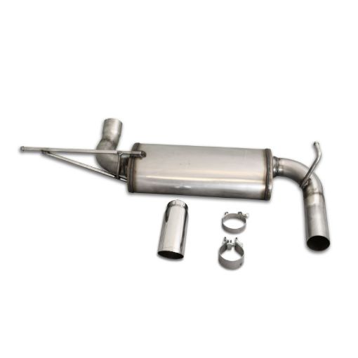 Picture of JBA 07 - 18 Jeep Wrangler JK 3.8L3.6L 304SS Single Rear Exit Axle Back Exhaust