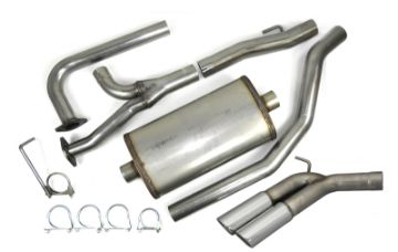 Picture of JBA 04 - 20 Nissan Titan 5.6L 409SS Pass Side Dual Exit Cat - Back Exhaust