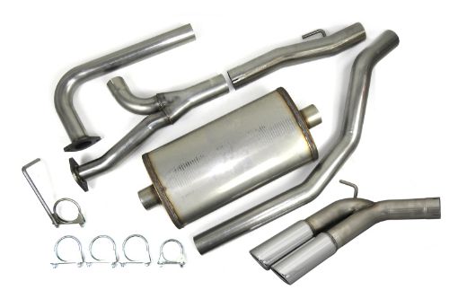 Picture of JBA 04 - 20 Nissan Titan 5.6L 409SS Pass Side Dual Exit Cat - Back Exhaust