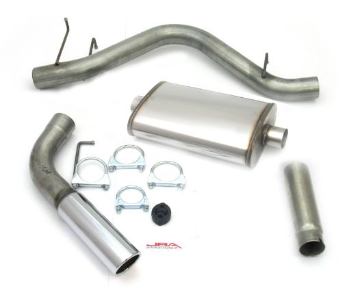 Picture of JBA 98 - 01 Ram 15002500 3.9L5.2L5.9L 409SS Pass Side Single Exit Cat - Back Exhaust